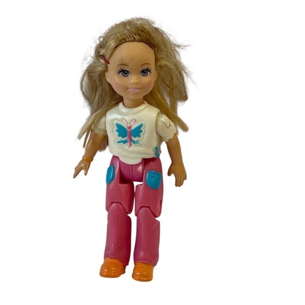 Fisher-Price‎ Loving Family Doll Blonde Hair Pink Pants Butterfly Top